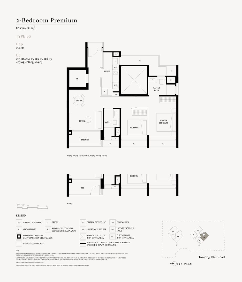 2 Bedroom Premium B3